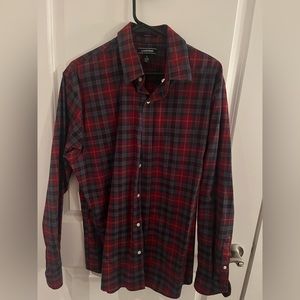 Lands End Men’s Flannel - Large